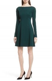 Theory Valentina Scuba Knit A-Line Dress at Nordstrom