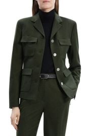 Theory Virgin Wool Military Jacket at Nordstrom