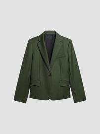 Theory Virgin Wool Single Breasted Jacket at Saks Fifth Avenue