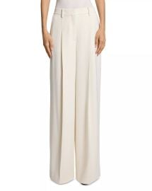 Theory Wide Leg Pleated Trousers Bloomingdalex27s Women at Bloomingdales
