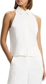 Theory Women's Halter Neck Shirt at Amazon