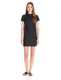 Theory Women s Jasneah Tile Check Dress at Amazon