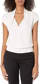 Theory Women39s Drape Rib Top at  Womens Clothing store at Amazon