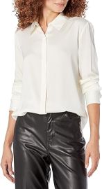 Theory Women39s Sunaya Blouse at Womens Clothing store at Amazon