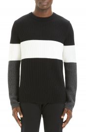 Theory Zoren Regular Fit Colorblock Cashwool   Pullover   Nordstrom at Nordstrom