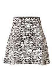 Theory printed skirt at Stylebop