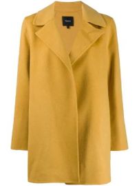 Theory single breasted short coat single breasted short coat at Farfetch