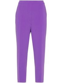 Theory slim-fit Cropped Crepe Trousers - at Farfetch