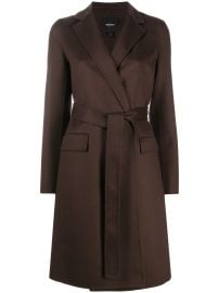 Theory tie-waist long-sleeved Coat - at Farfetch