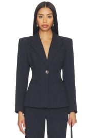 Therese Cinched Waist Blazer at Revolve