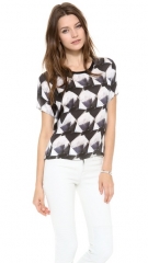 Theyskensand039 Theory Brib iRock Top at Shopbop