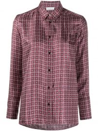 Thia geometric-print shirt at Farfetch