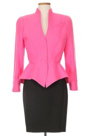 Thierry Mugler Pink Skirt Suit at Vintage Grace