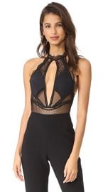 Thistle  amp  Spire Amore Plunge Bodysuit at Shopbop