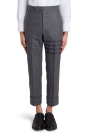 Thom Browne 4-Bar Cropped Wool Cashmere Pants at Nordstrom