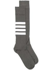 Thom Browne 4-Bar Stripe Socks - at Farfetch