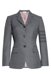 Thom Browne 4-Bar Wool Gabardine Blazer at Nordstrom