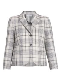 Thom Browne Fit 3 Hairline Check Wool Sportcoat at Saks Off 5th