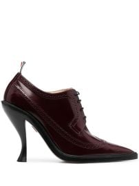 Thom Browne Longwing Brogue Pumps at Farfetch