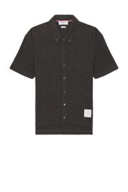 Thom Browne Short Sleeve Button Down Shirt at FWRD