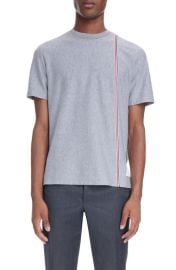 Thom Browne Stripe Cotton Jersey T-Shirt at Nordstrom