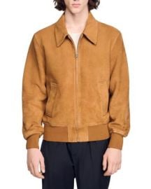 Thomas Suede Leather Jacket at Bloomingdales