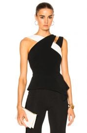 Thornhill Stretch Viscose Top by Roland Mouret at Forward