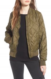 Thread   Supply Packaway Quilted Bomber at Nordstrom