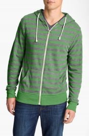 Threads for Thought Trim Fit French Terry Hoodie in Green at Nordstrom