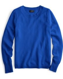 Three-Quarter Sleeve Everyday Cashmere Crewneck Sweater at J.Crew