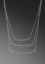 Three bar necklace by Gorjana at Revolve