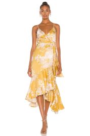 Thurley Sarita Dress in Sonet Print Golden at Revolve