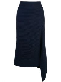 Tibi Asymmetric Origami Skirt - Farfetch at Farfetch