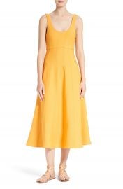 Tibi Corset Structured Midi Dress at Nordstrom