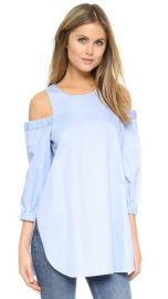 Tibi Cutout Shoulder Tunic at Shopbop