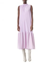 Tibi Modern Drape Sculpted Long Dress at Neiman Marcus