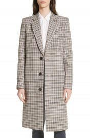 Tibi Zion Plaid Lab Coat   Nordstrom at Nordstrom