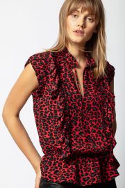 Tibo Print Leo Tunic at Zadig & Voltaire