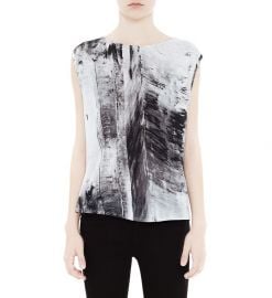 Tidal Print Top at Helmut Lang