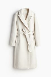 Tie Belt Coat at H&M