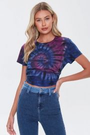 Tie-Dye Open-Back Tee at Forever 21