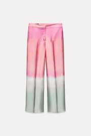 Tie Dye Print Pants at Zara