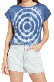 Tie Dye Shoulder T-Shirt at Nordstrom