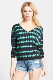 Tie Dye V-Neck Sweater at Nordstrom Rack