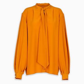 Tie Neck Blouse by Givenchy at Givenchny