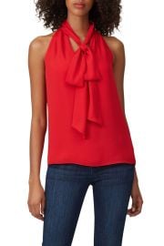 Tie Neck Blouse by Prabal Gurung Collective at Rent The Runway