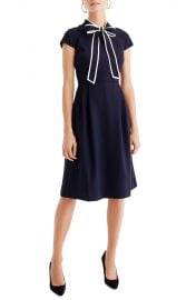 Tie Neck Dress at J. Crew