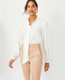 Tie Neck Top at Ann Taylor