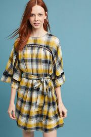 Tie-Waist Kimono Tunic Dress at Anthropologie