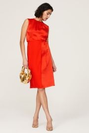 Tie Waist Shift Dress by Atlein x RTR Rent the Runway at Rent the Runway